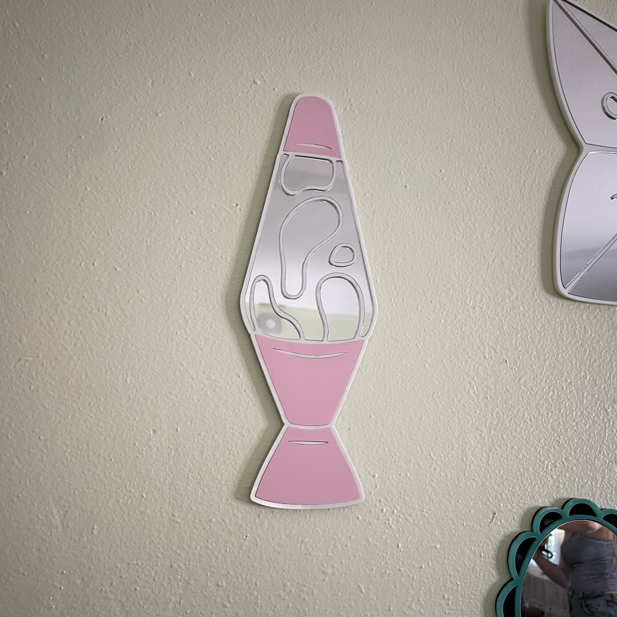 Pink Lava Lamp Mirror