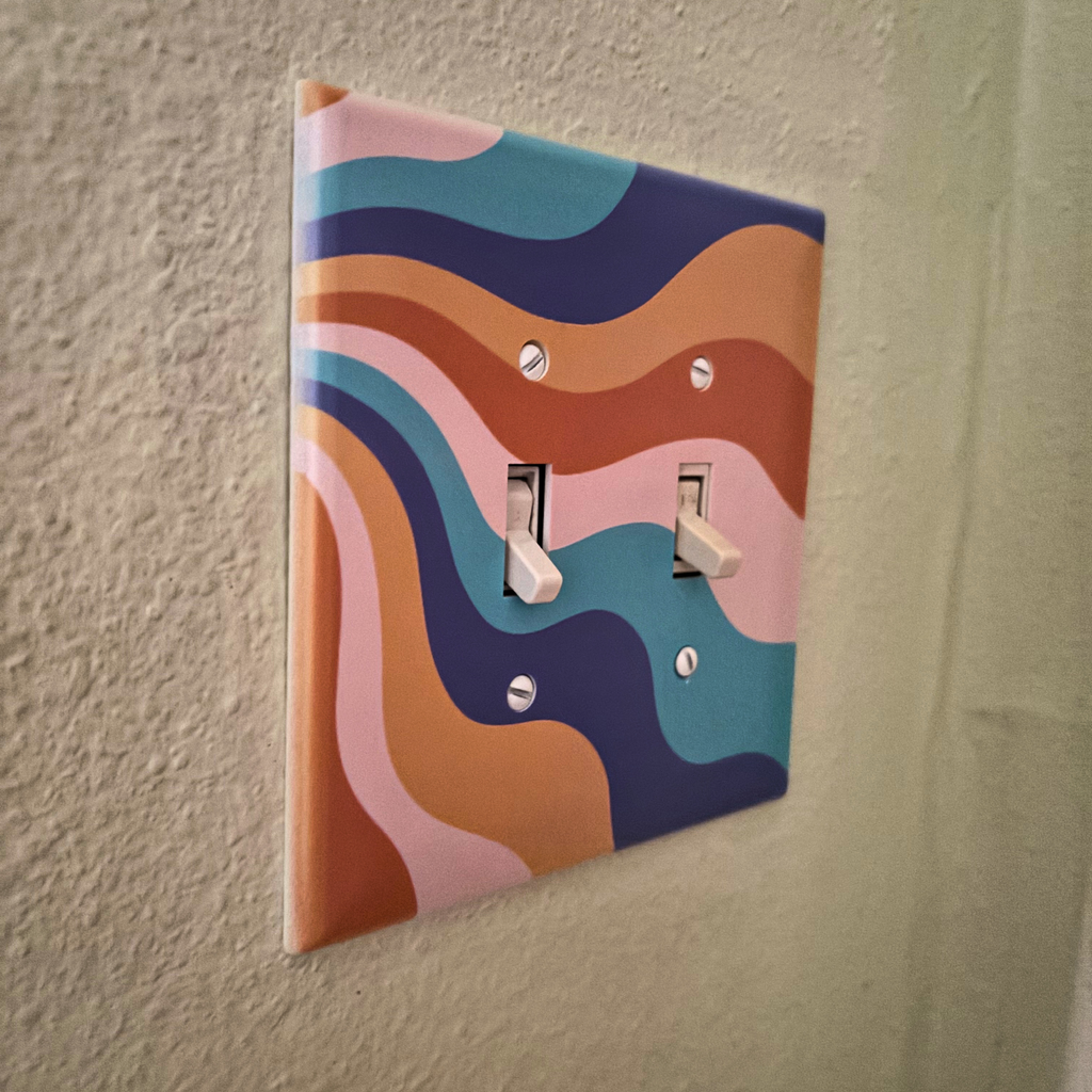 Sunburst Light Switch Cover