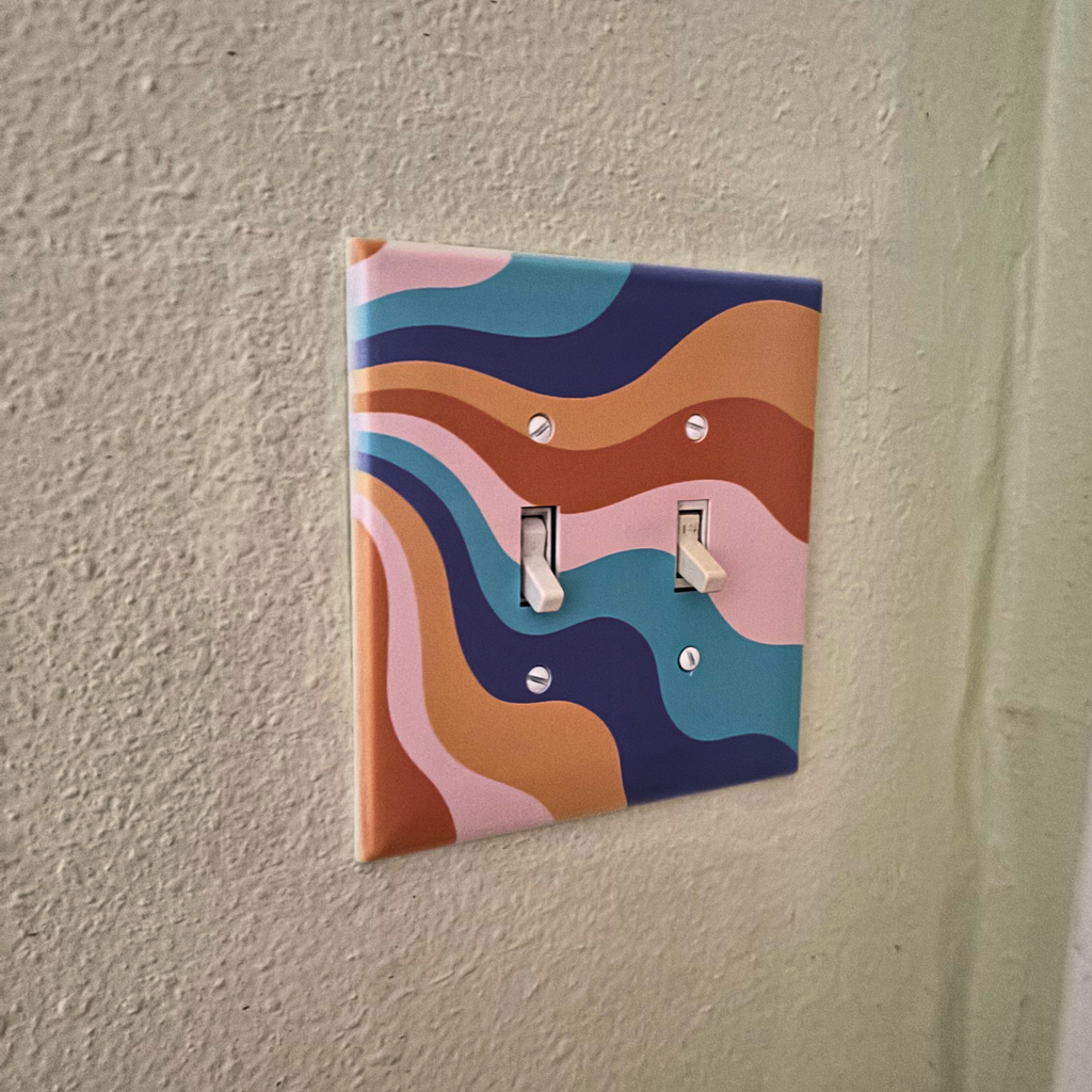 Sunburst Light Switch Cover
