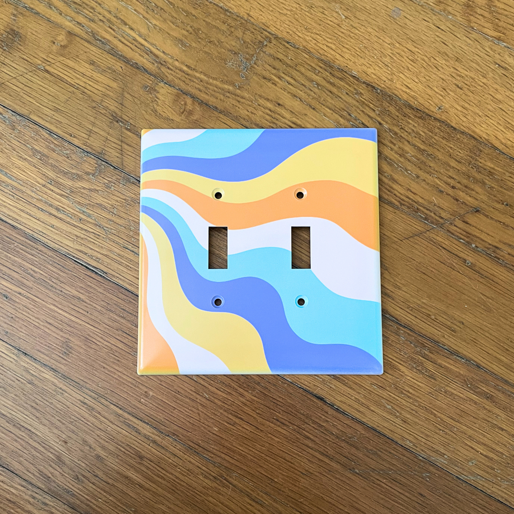 Sunburst Light Switch Cover