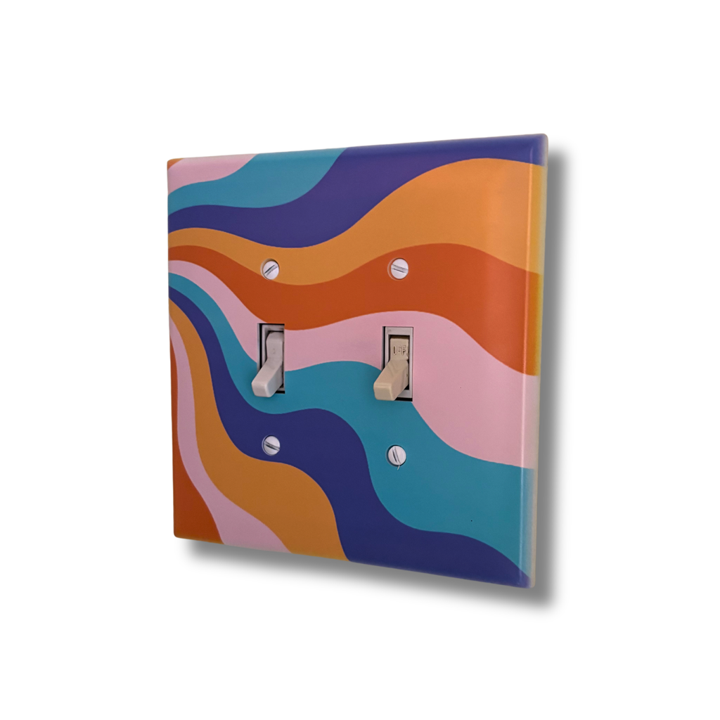 Sunburst Light Switch Cover