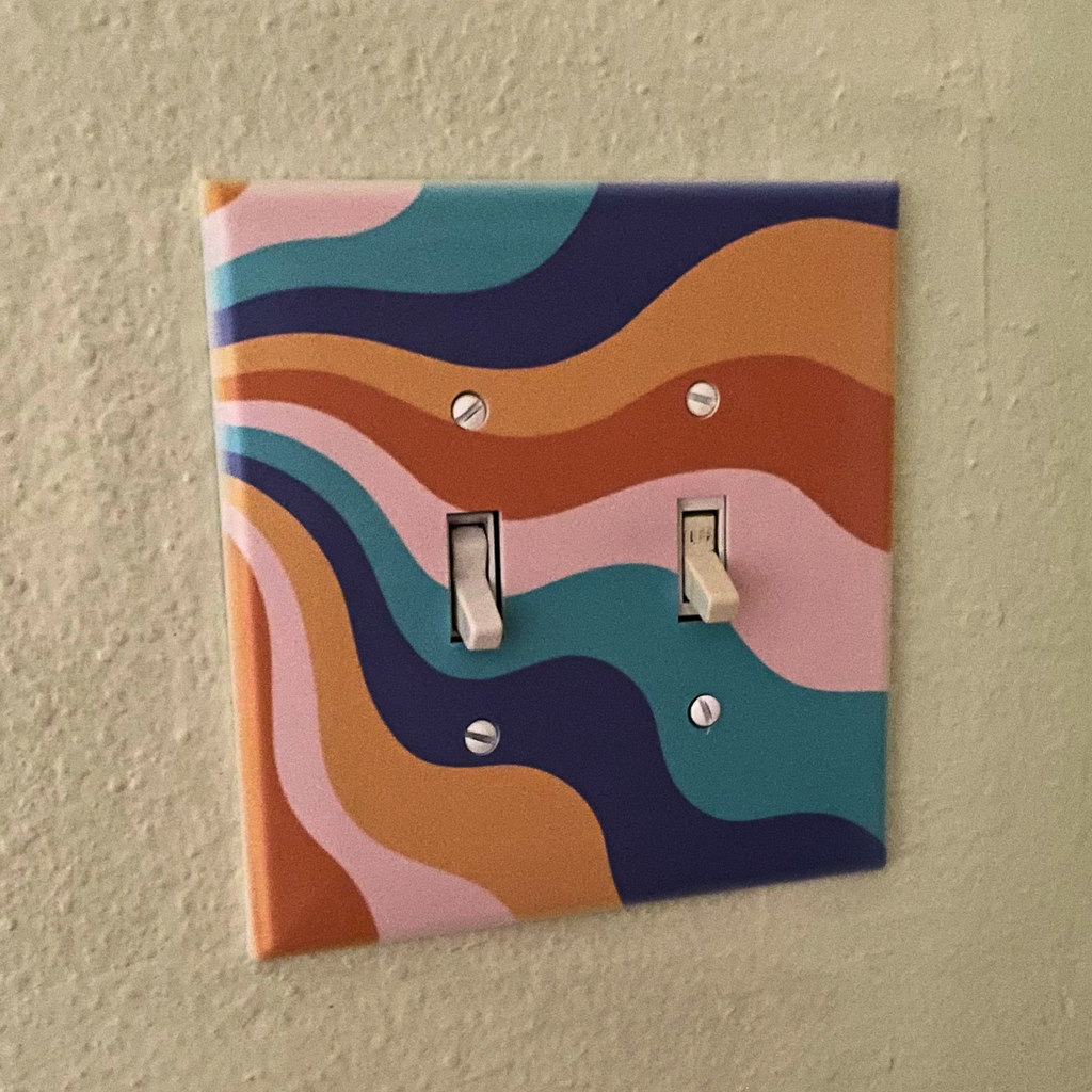 Sunburst Light Switch Cover