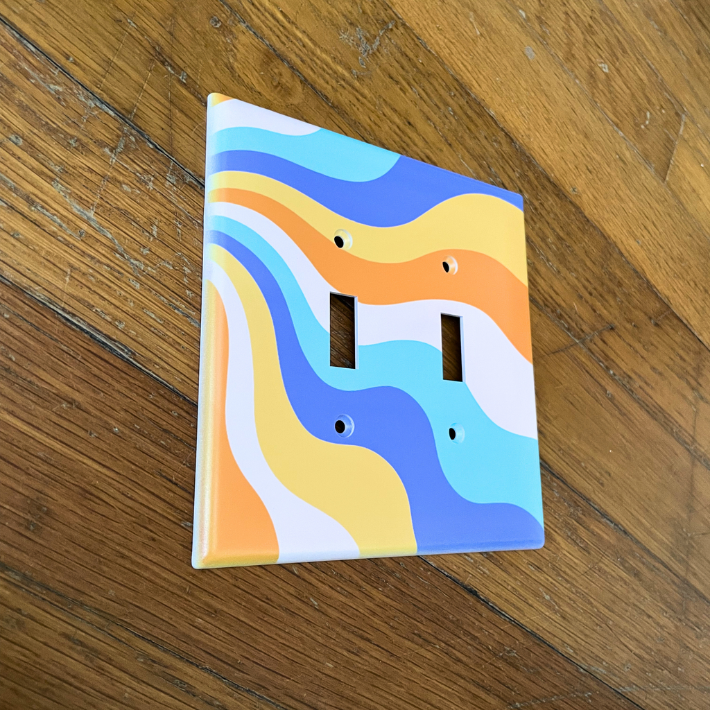 Sunburst Light Switch Cover