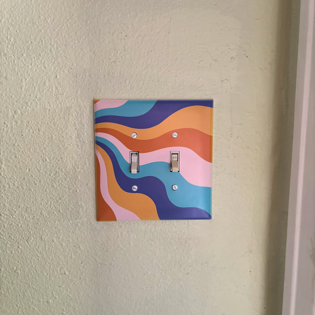 Sunburst Light Switch Cover
