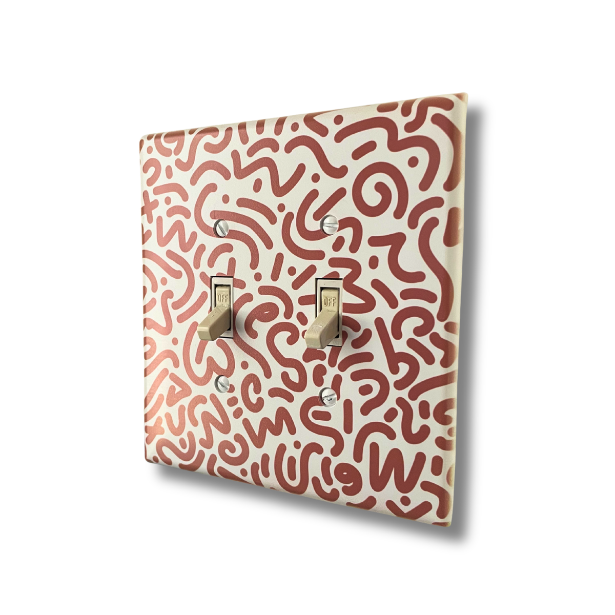 Squiggle Light Switch Cover