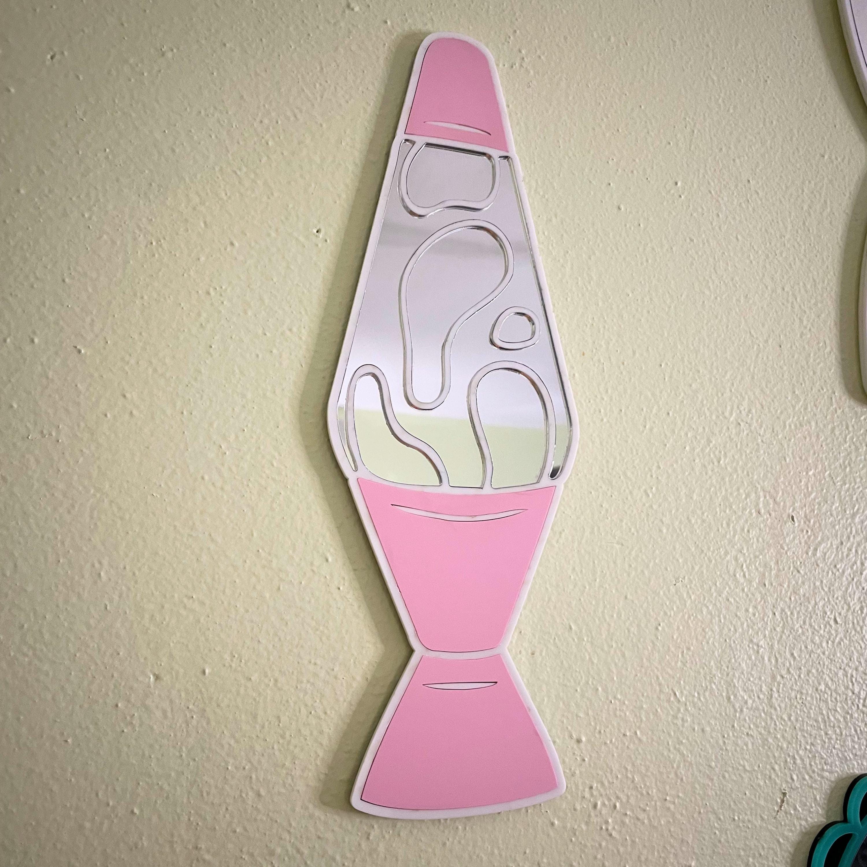 Pink Lava Lamp Mirror