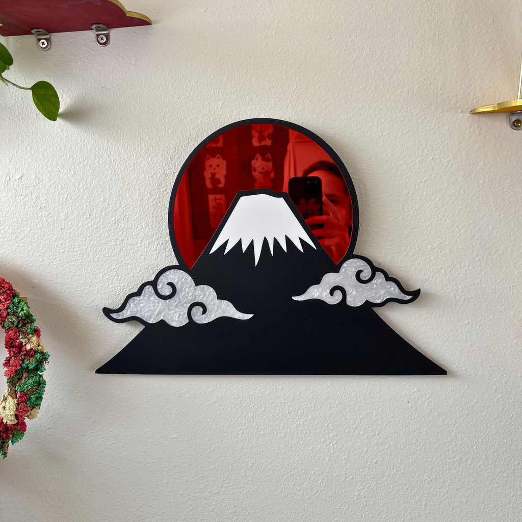 Mount Fuji Hero Wall Hanging Mirror (16 x 11.5 in)