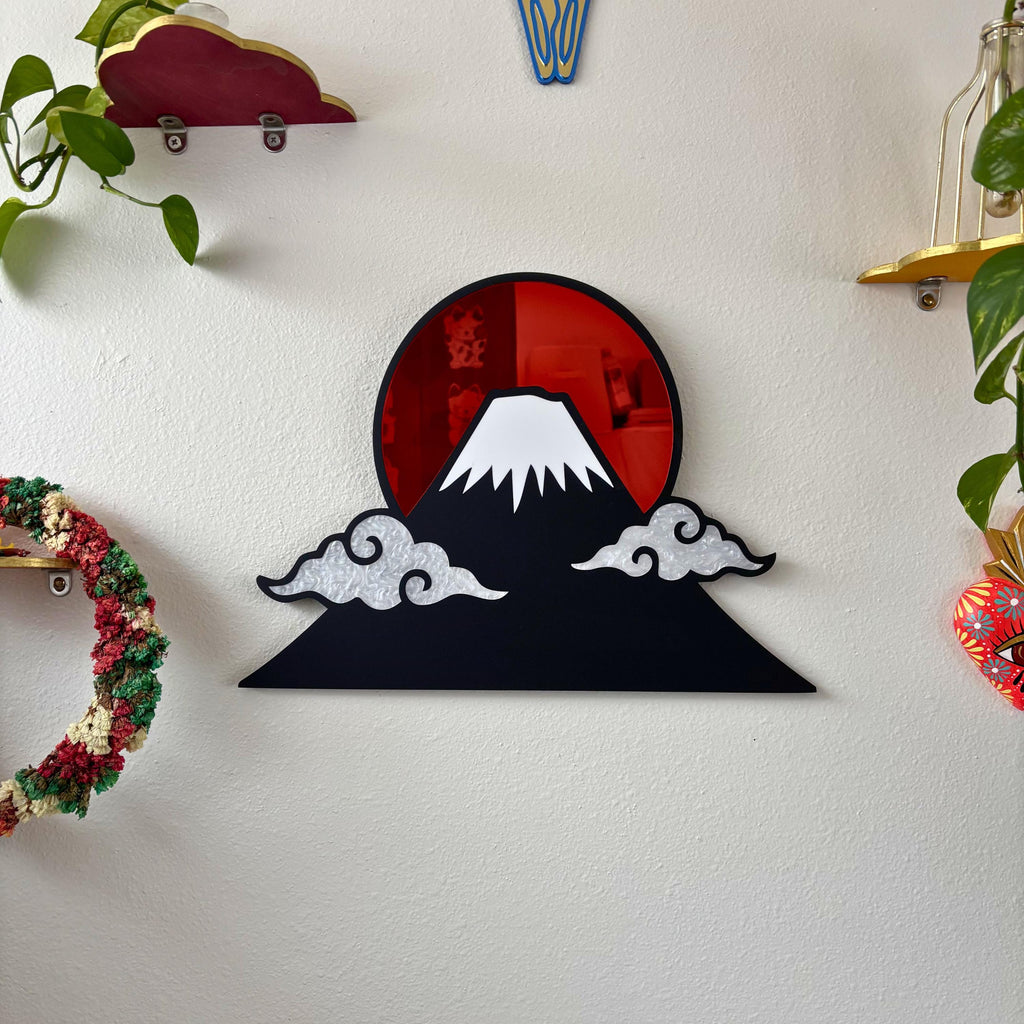 Mount Fuji Hero Wall Hanging Mirror (16 x 11.5 in)