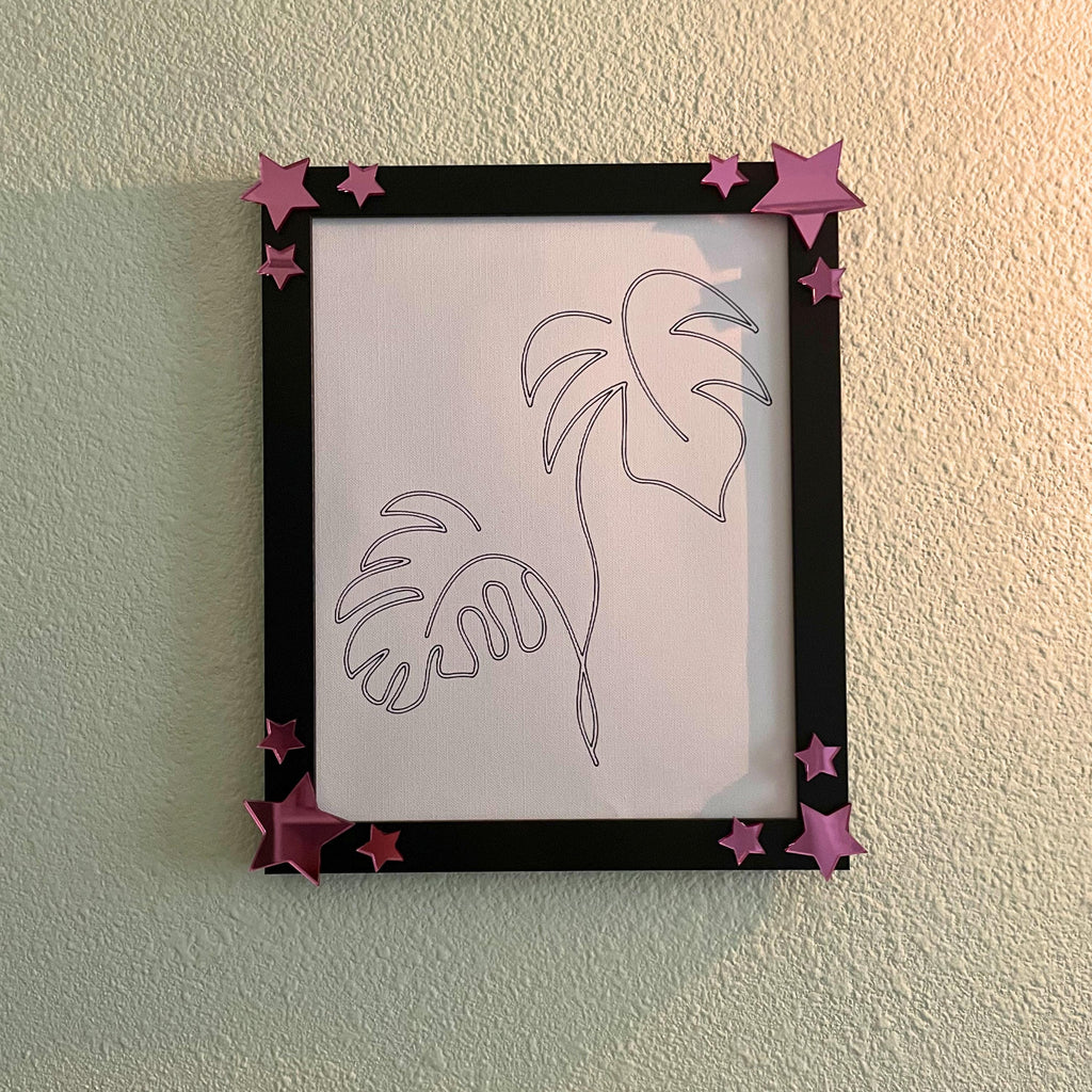 Mirror Acrylic Star Wall Stickers