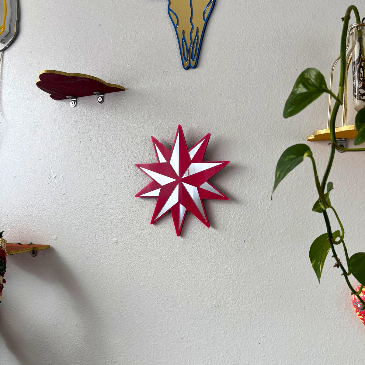 Pink Star Mirror Mini