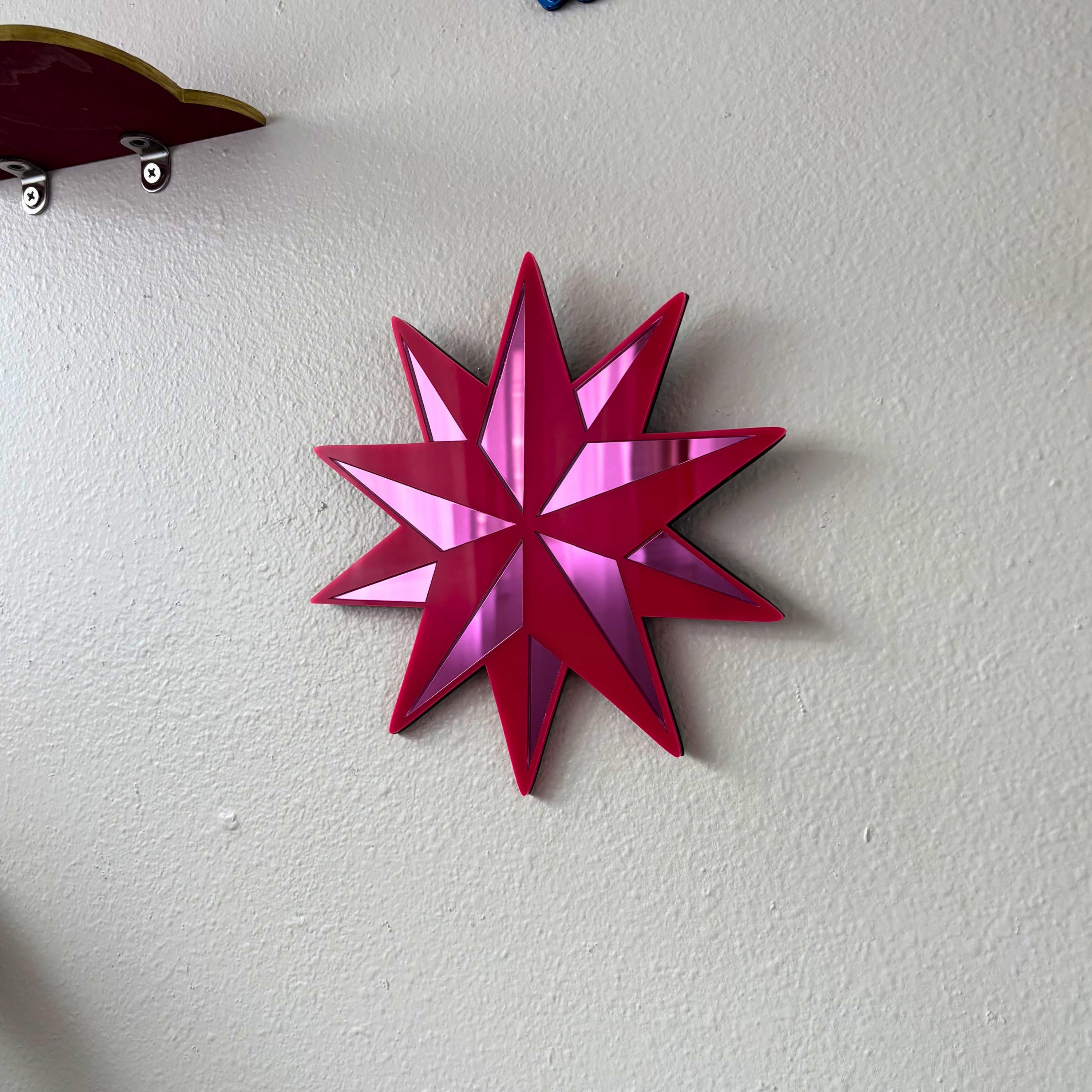 Pink Star Mirror Mini