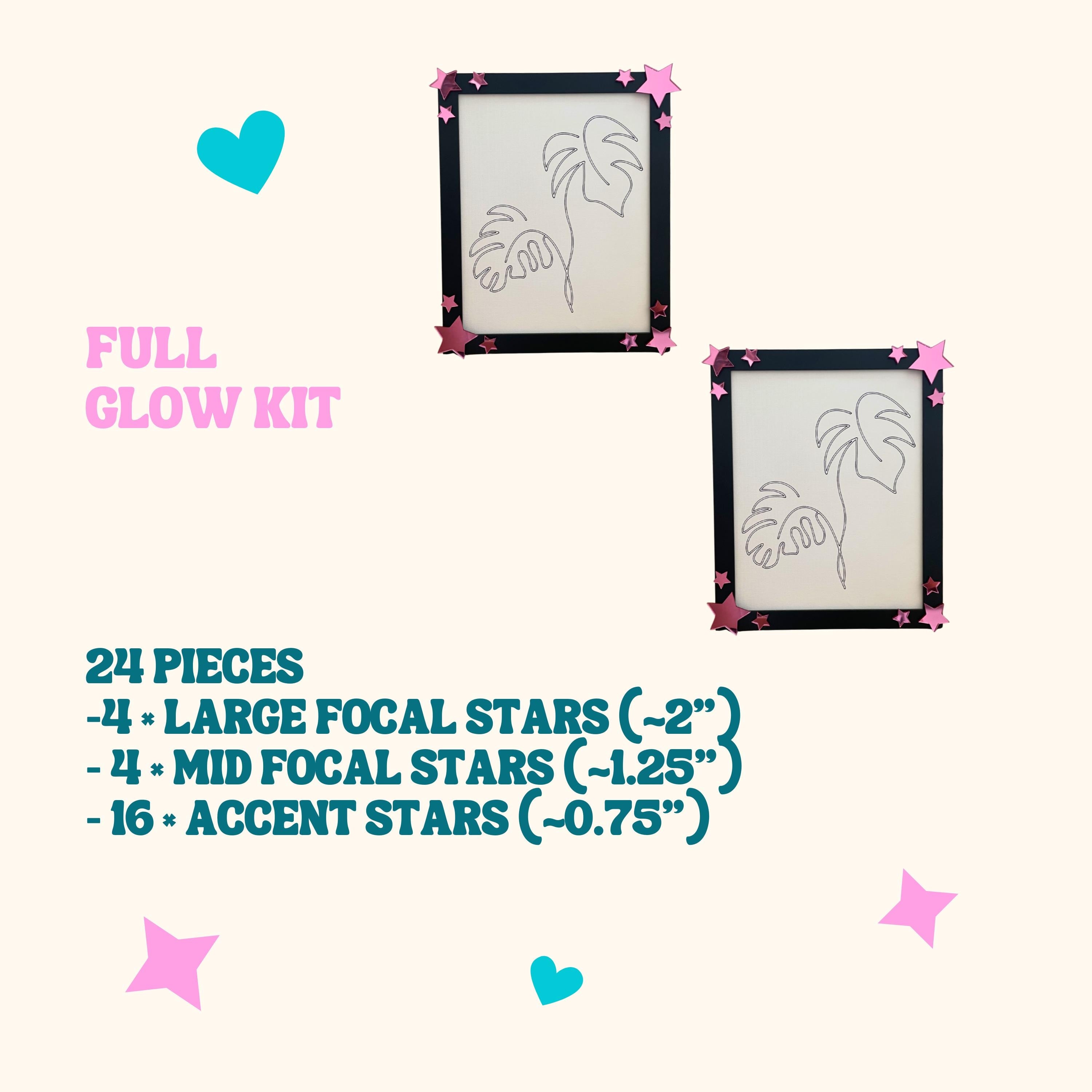 Mirror Acrylic Star Wall Stickers