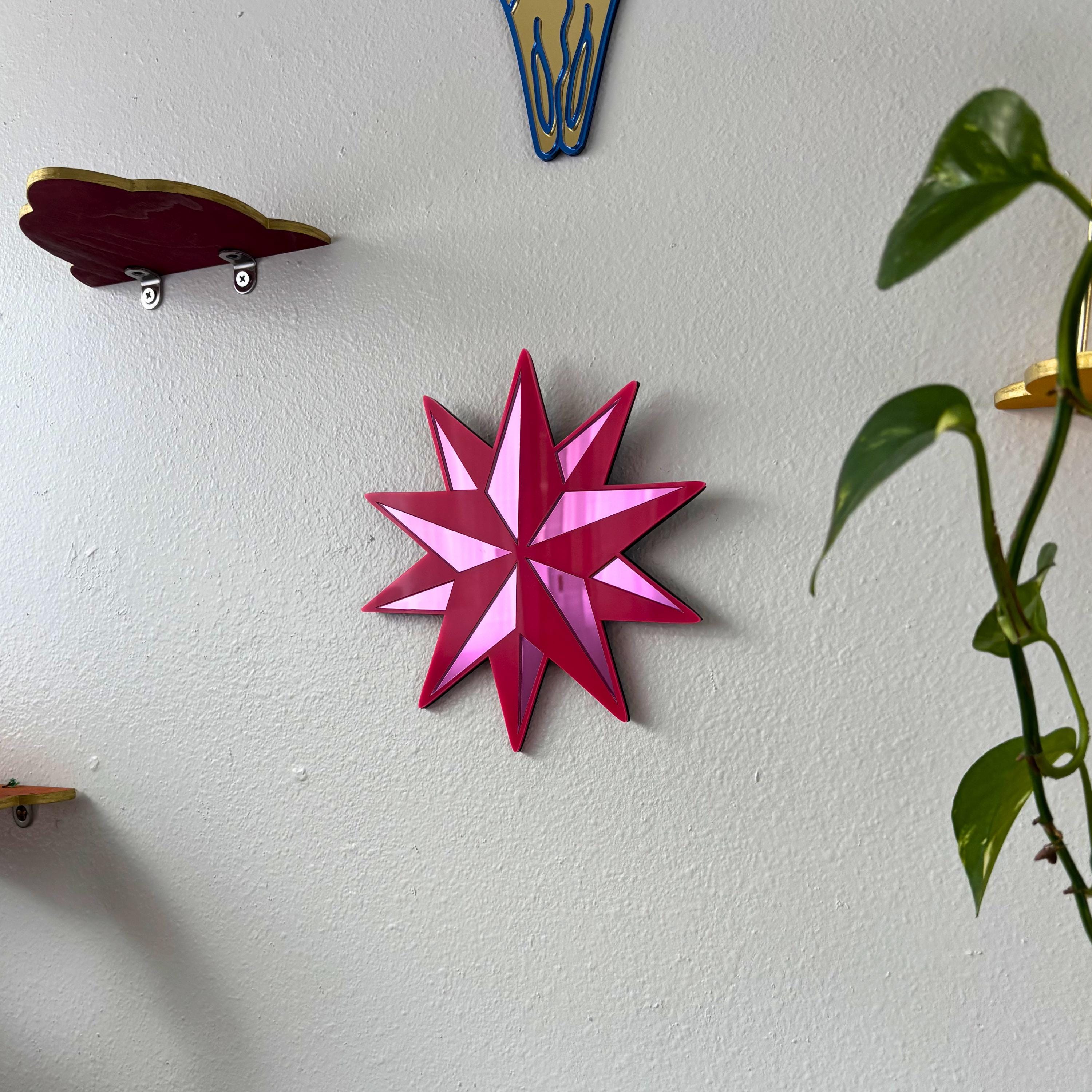 Pink Star Mirror Mini