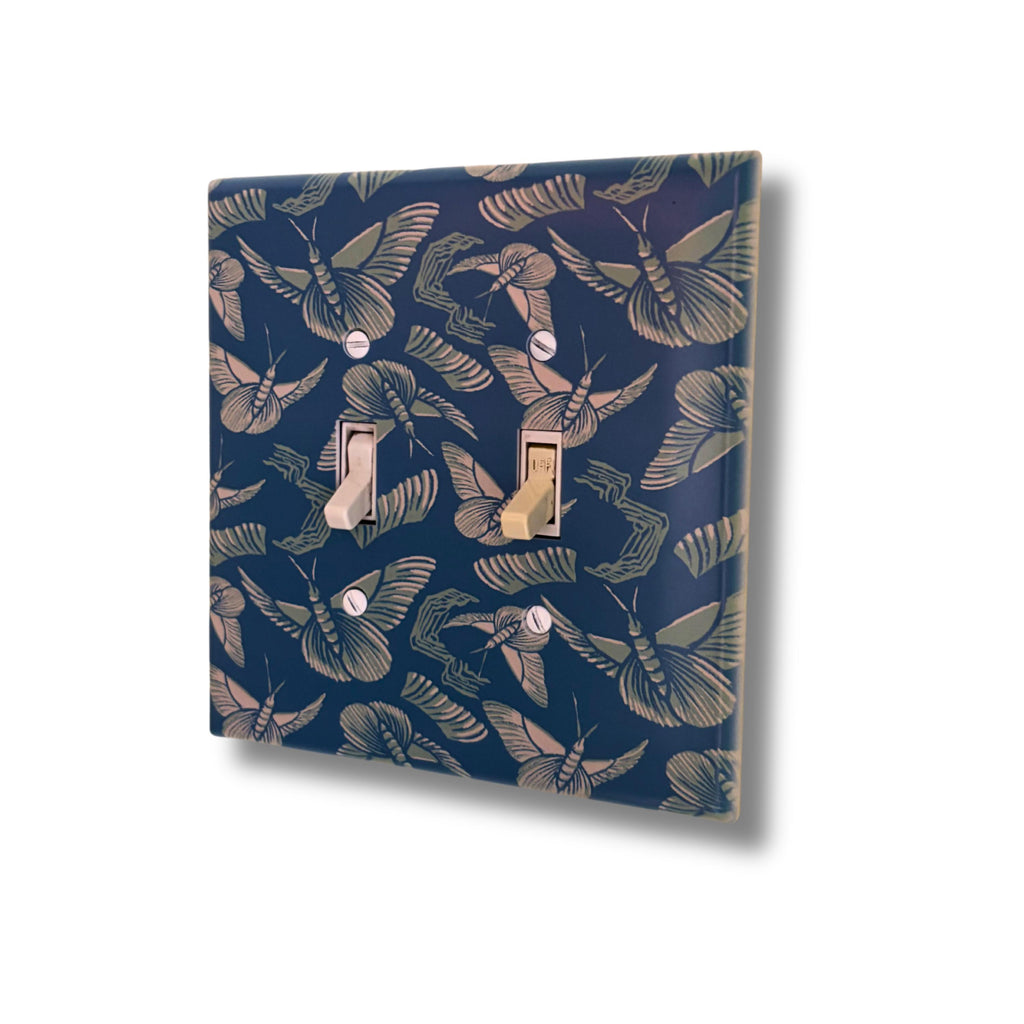 Butterfly Light Switch Cover | Moth Outlet Wall Plate | Dopamine Home Decor