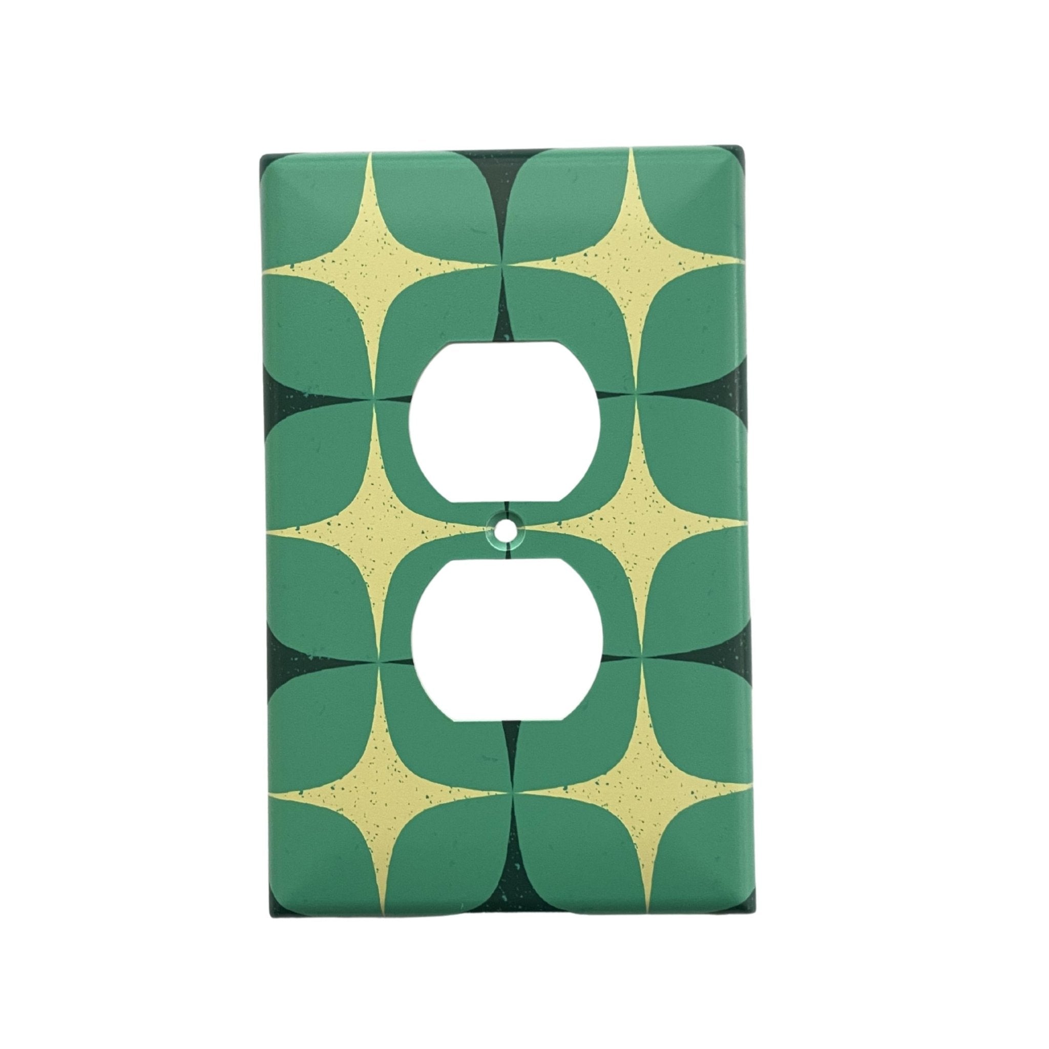 Star Light Switch Cover - by MirrorPop. Handmade acrylic art.