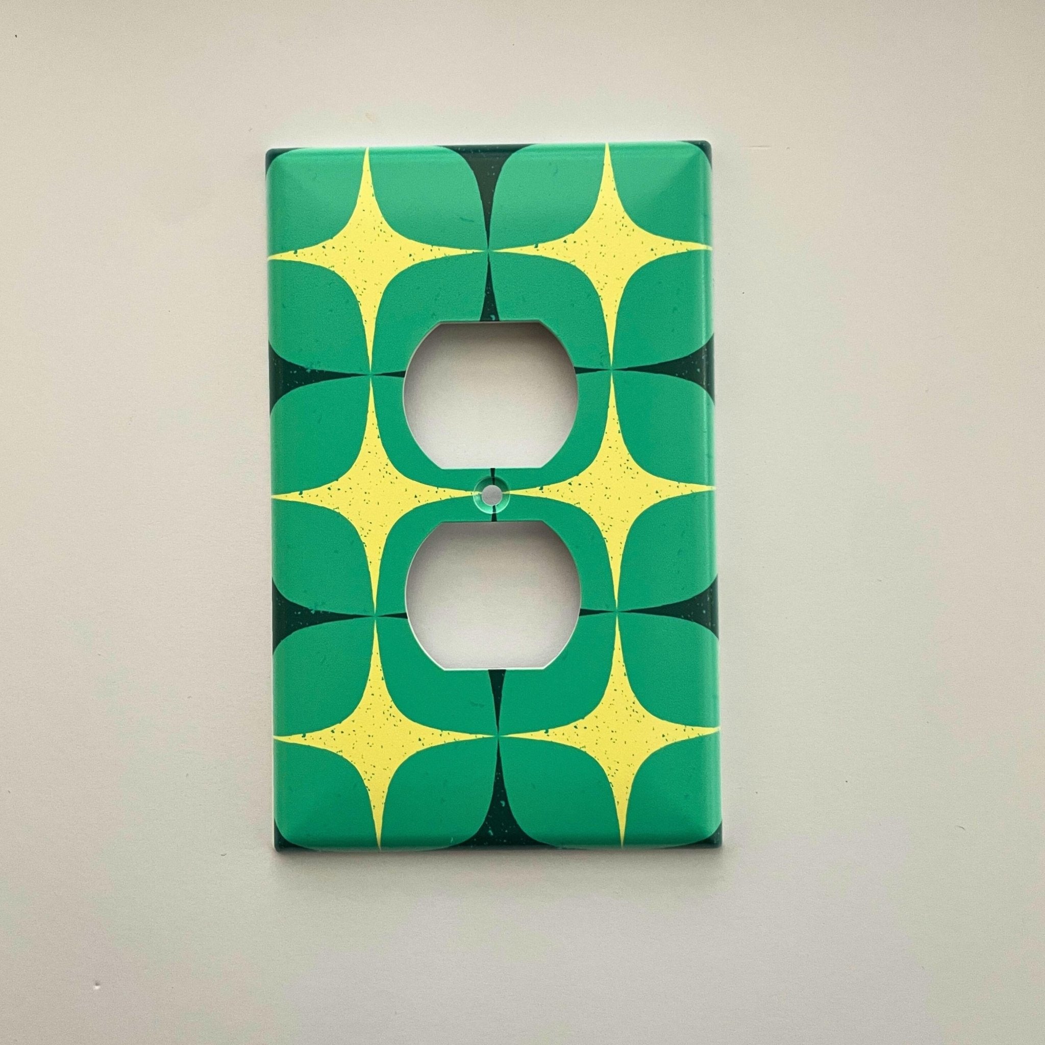 Star Light Switch Cover - by MirrorPop. Handmade acrylic art.