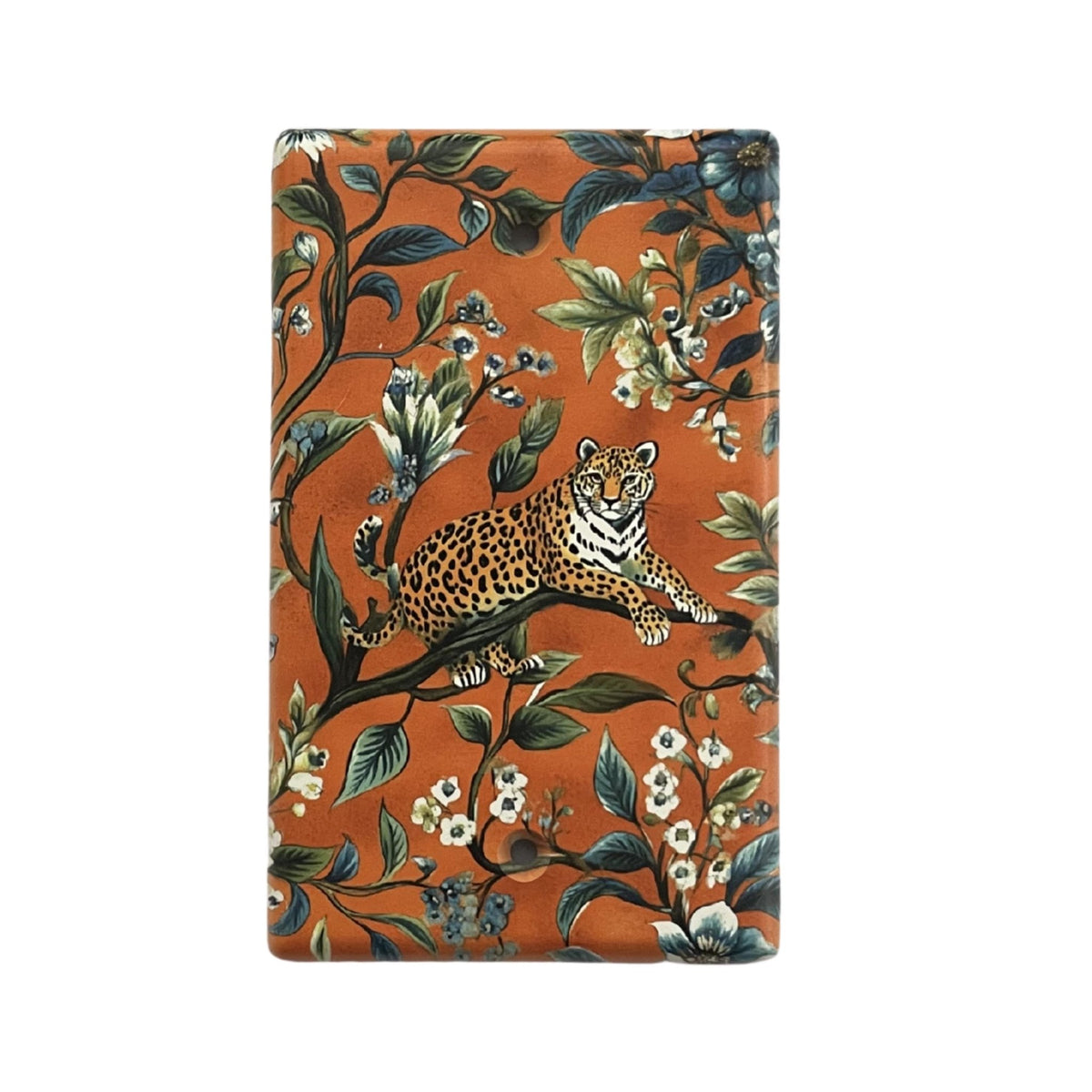 Tiger Jungle Light Switch Cover - by MirrorPop. Handmade acrylic art.